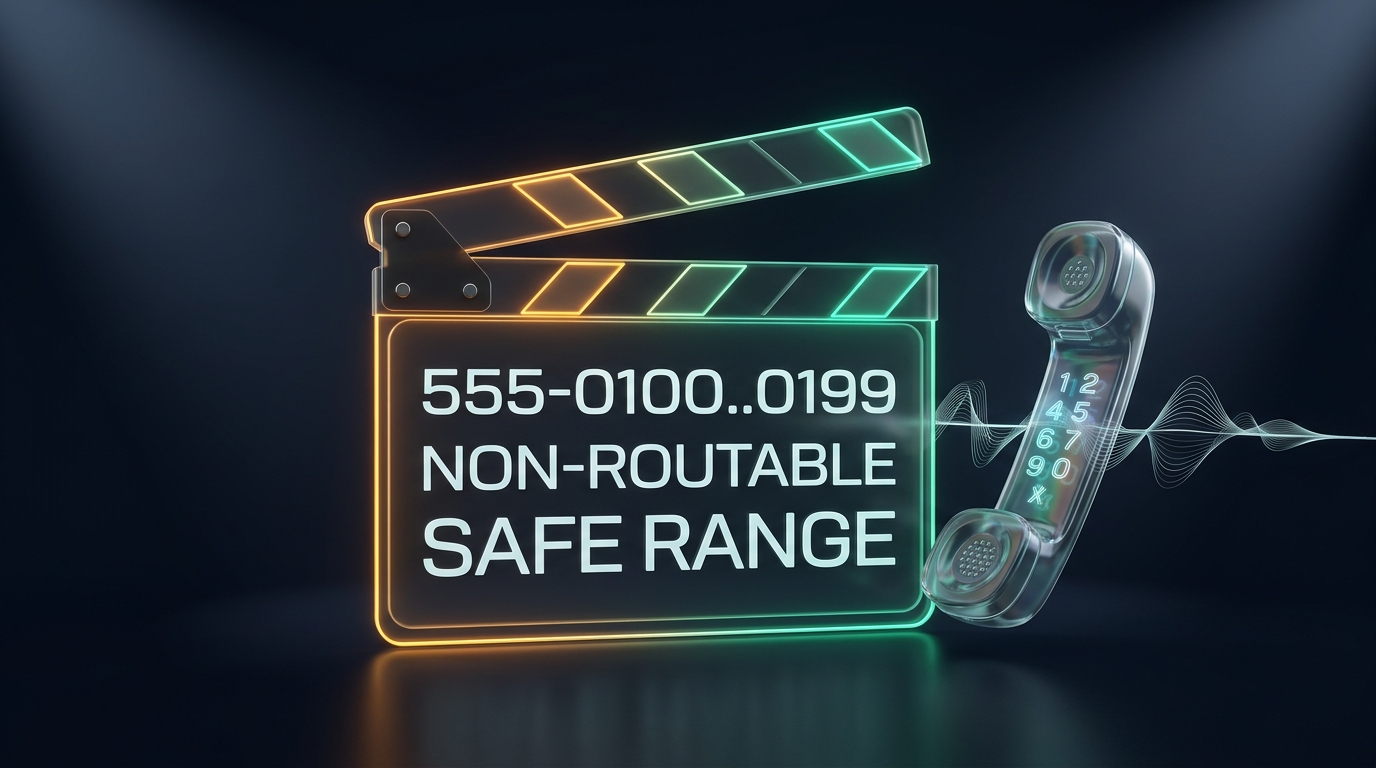 The 555 Number Standard: How Fiction Uses Fake Phone Numbers Safely